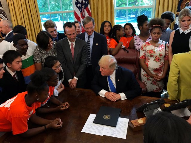 President Trump Signs Memorandum for STEM Education Funding